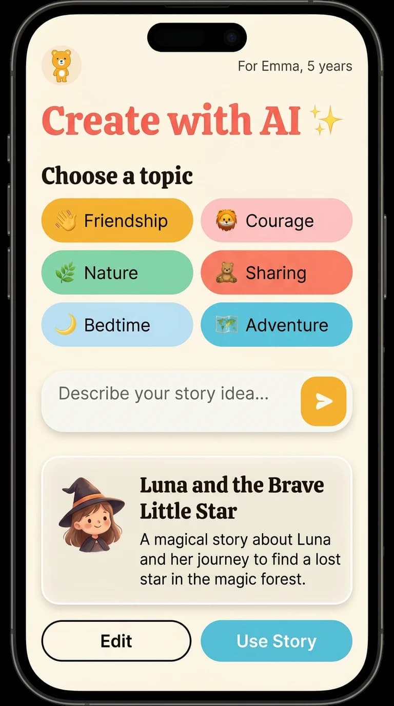 AI story assistant